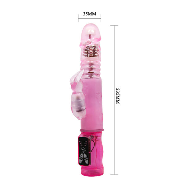 Rotating Thrusting Rabbit Vibrator BW-037031