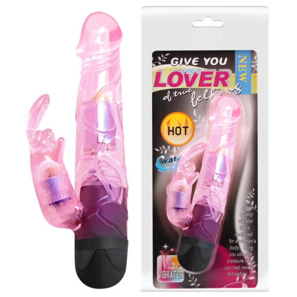 6.6" Jelly Rabbit Vibrator