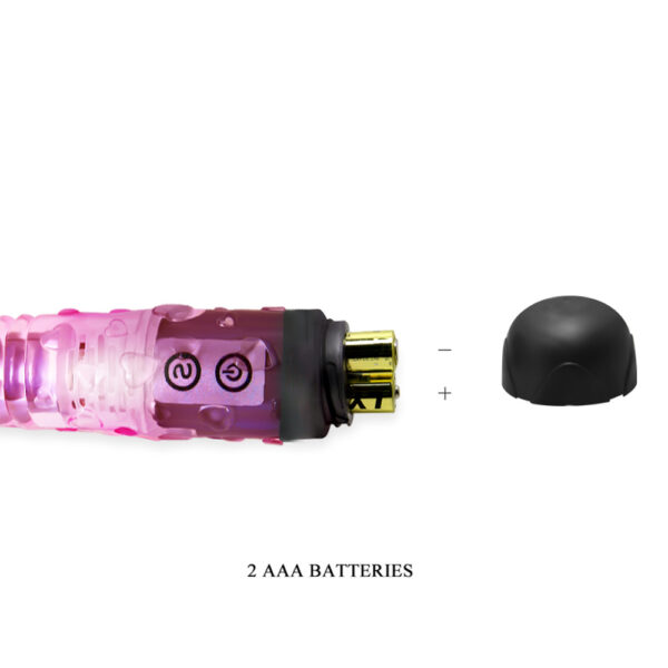 6.9" Spiral Jelly Vibrator