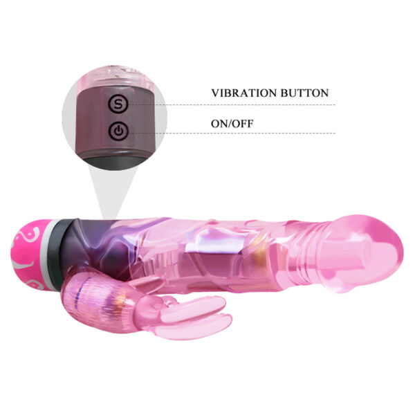 6.9" Jelly Bunny Vibrator