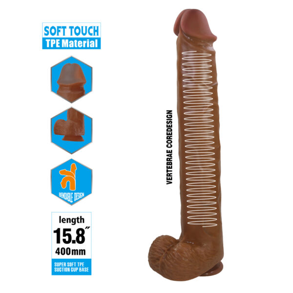 15.8" Realistic Dildo BW-008163